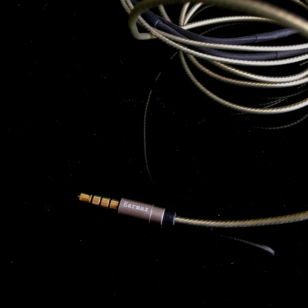 Обновленный посеребренный аудиокабель для MEE Audio PINNACLE P1 P2 PX M7 профессиональные