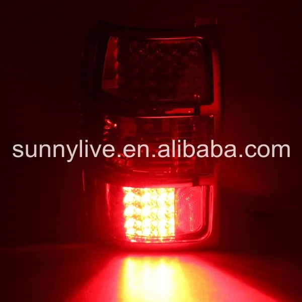 Для MITSUBISHI Pajero V33 V32 V31 светодиодный задний фонарь красный белый 1991-1999