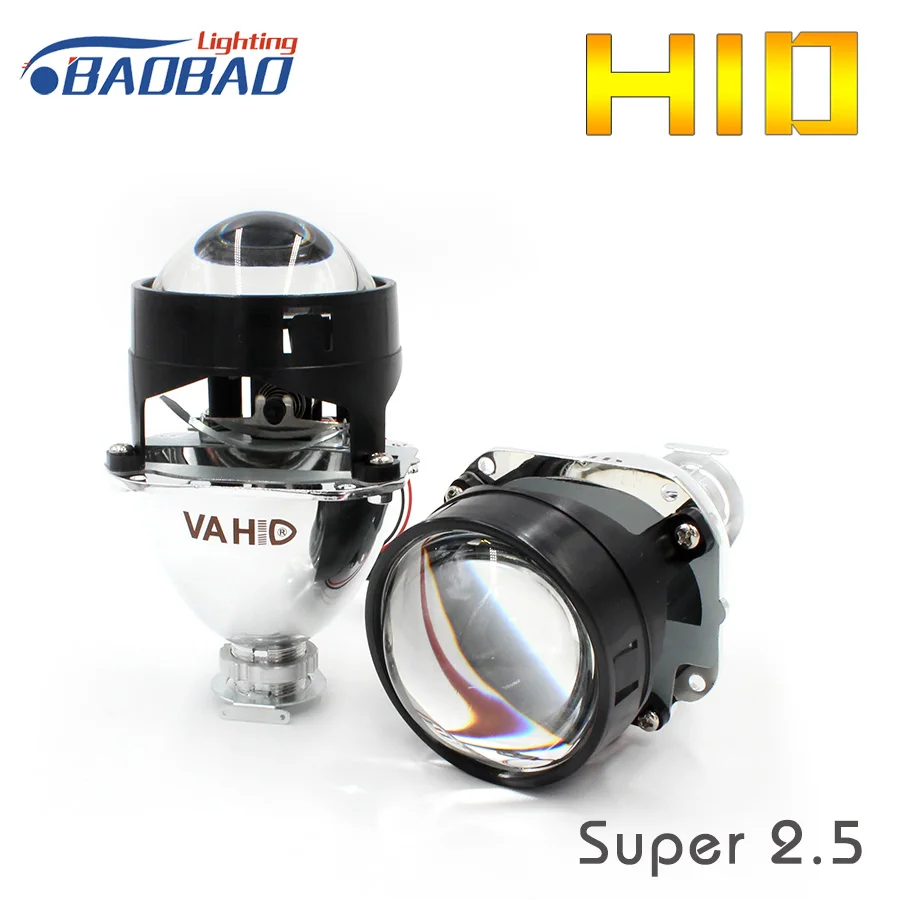 HUJO 2 5 дюймов автомобиль VA HID Bi Xenon Hid проектор объектив WST использование H1 лампа
