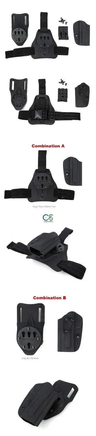 Комплект кобуры PPT QD M92 Kydex используется для пластины ног и поясного ремня трех