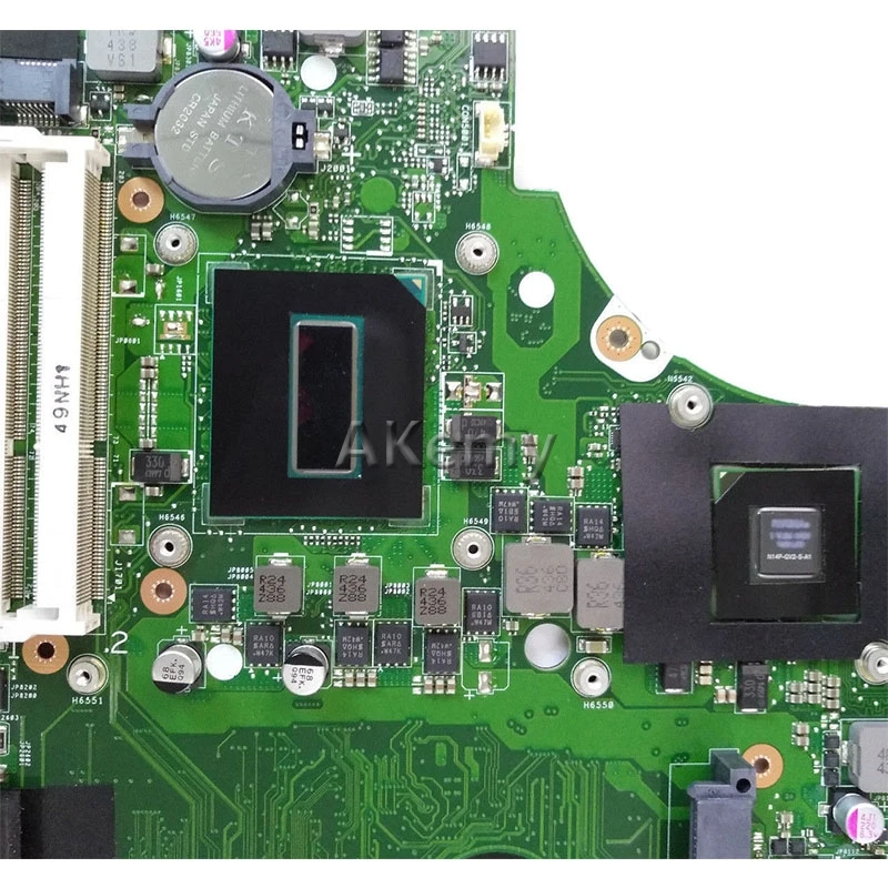 Akemy X750JN GT840M/2 ГБ-I5-4200HQ материнская плата для For Asus X750J k750J A750J ноутбука | Компьютеры и