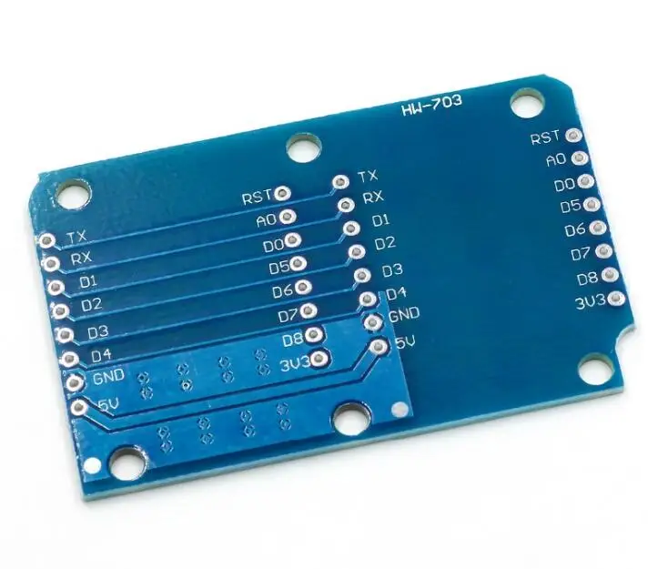 Двойная розетка с двойным основанием щит для Wemos D1 Mini NodeMCU ESP8266 Diy PCB разъем платы