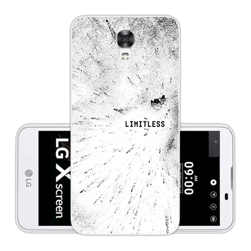 Для LG X чехол для экрана Роскошный футляр с камнями Чехол Мягкий силикон View / Screen