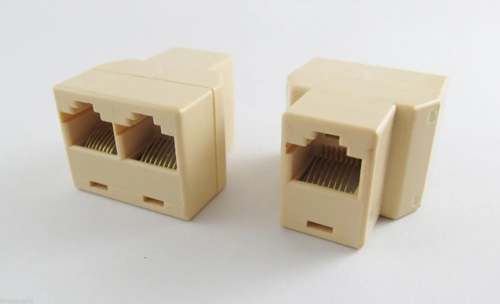 Сетевой сплиттер RJ45 CAT5 LAN 10 шт. 3 способа переходник-переходник |