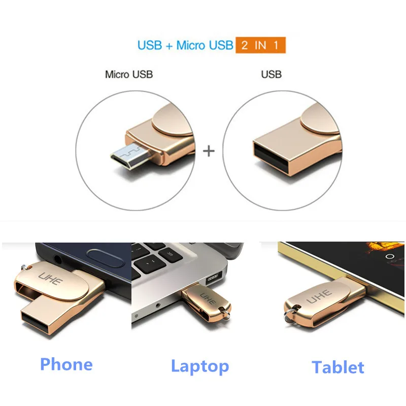 Usb флеш накопитель OTG usb 2 0 16 32 Гб|USB флэш-накопители| |