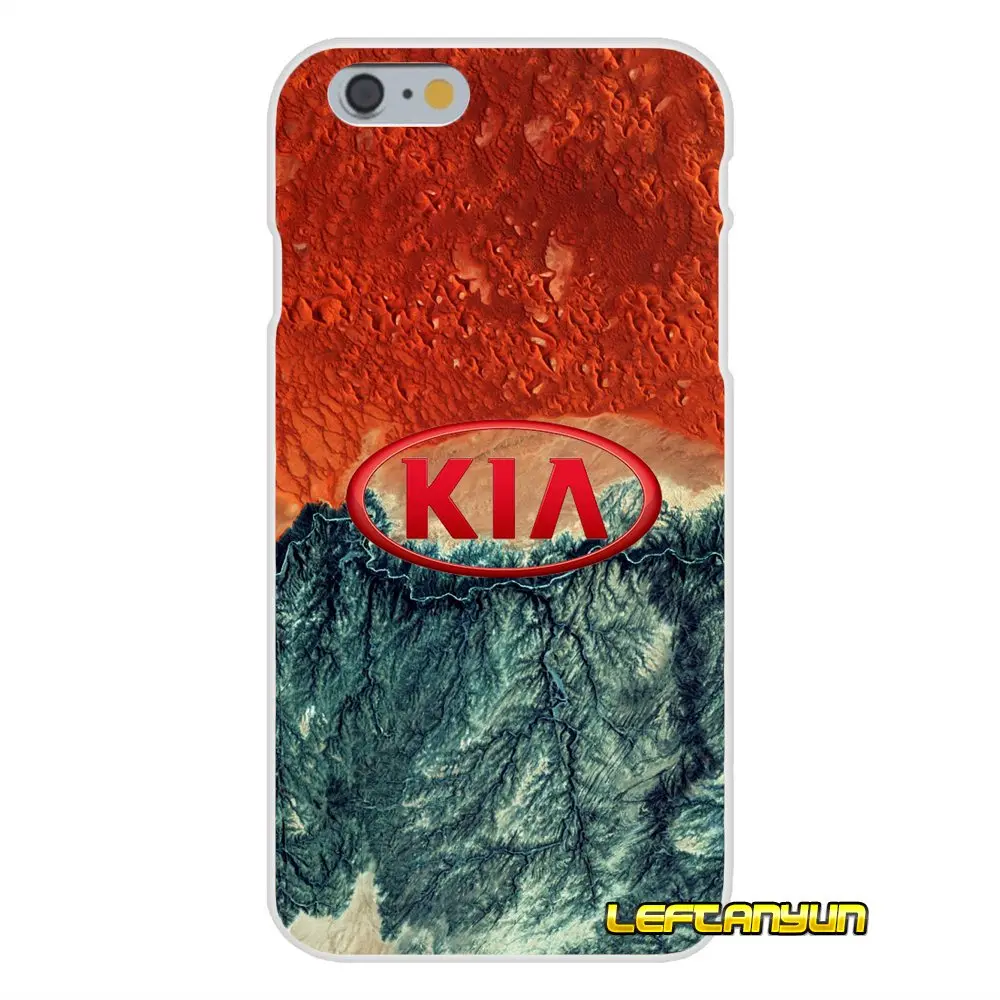 Аксессуары для телефона Чехлы iPhone X 4 4S 5 5S 5C SE 6 6S 7 8 Plus дизайн логотип Kia Корейский