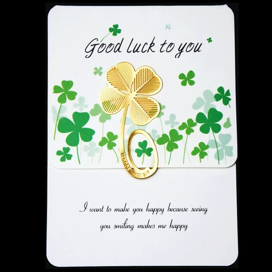 

1pc Lovely leaf shape gold bookmark,gift decoration stationery supplies(ss-1364)