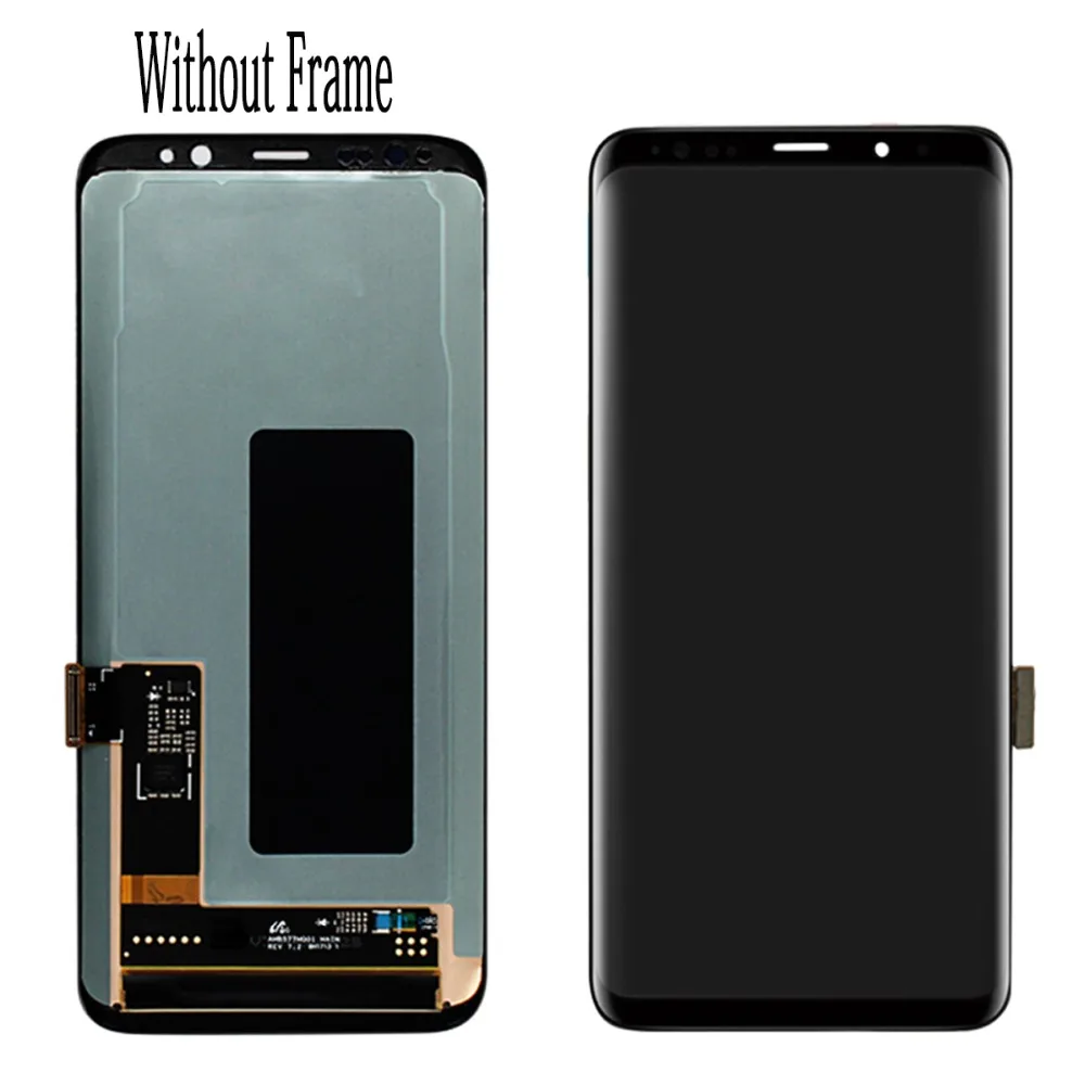 AMOLED G960f G965f LCD For SAMSUNG Galaxy S9 / Plus S9Plus Display Touch Screen Tested Digitizer Assembly With Frame | Мобильные