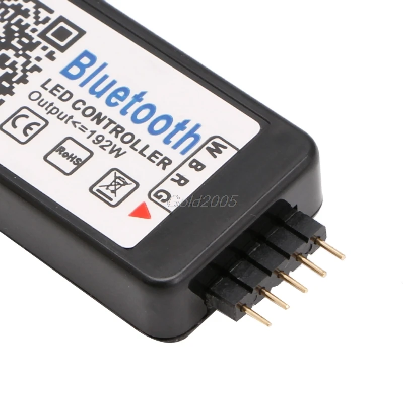 DC12V Светодиодный Мини wifi RGBW контроллер Bluetooth IOS/Android мобильный телефон беспроводной Apr и Прямая поставка