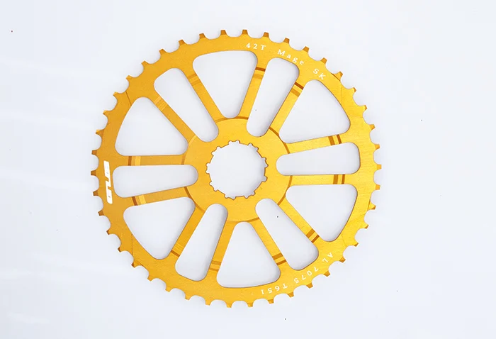 GUB 42 т зубы cog для 34/36 зуб 10 скорость s MTB кассеты звездочки одного /двойной звезду