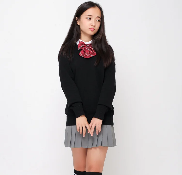 Симпатичный яркий женский свитер JK с длинными рукавами разные цвета Трикотажная