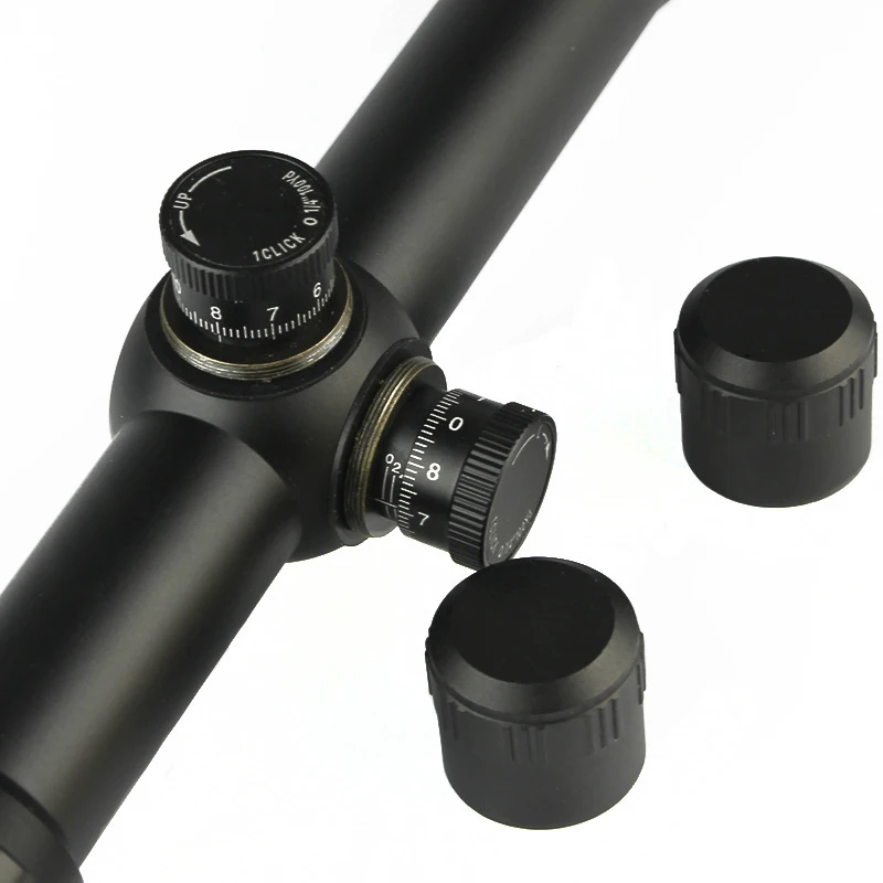 6-24X50 Adjustable Hunting Green Red Dot Illuminated Tactical Riflescope Reticle Optical Sight Scope for Shotgun Monocular | Инструменты