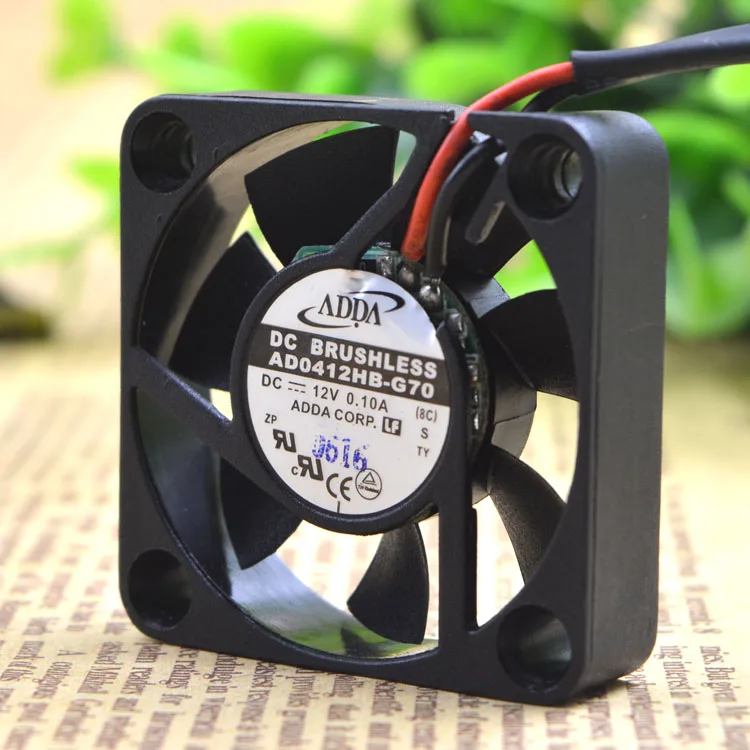 AD0412HB G70 12V 0.10A 4010 пар тихих вентиляторов с шарикоподшипниками|4010 12v|fan 40104010 fan |