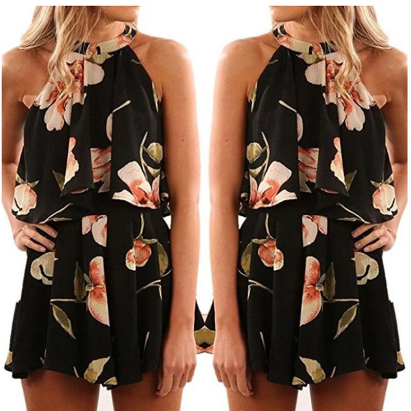 Женский комплект из жилета и брюк пикантный модный бандажный костюм с цветочным