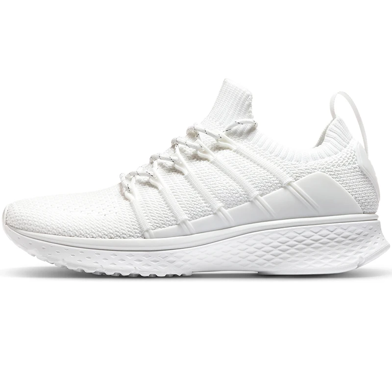 White 40 Xiaomi Mijia 'Men smart Sports 2 Uni-Mould Techinique новая система блокировки рыбьей кости эластичный вязаный вамп - Цвет: White 40