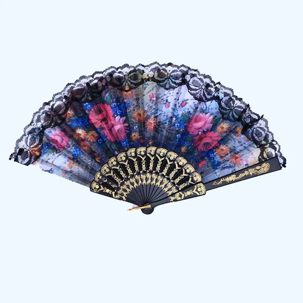 1 шт. женский складной веер для танцев и вечерние | Дом сад