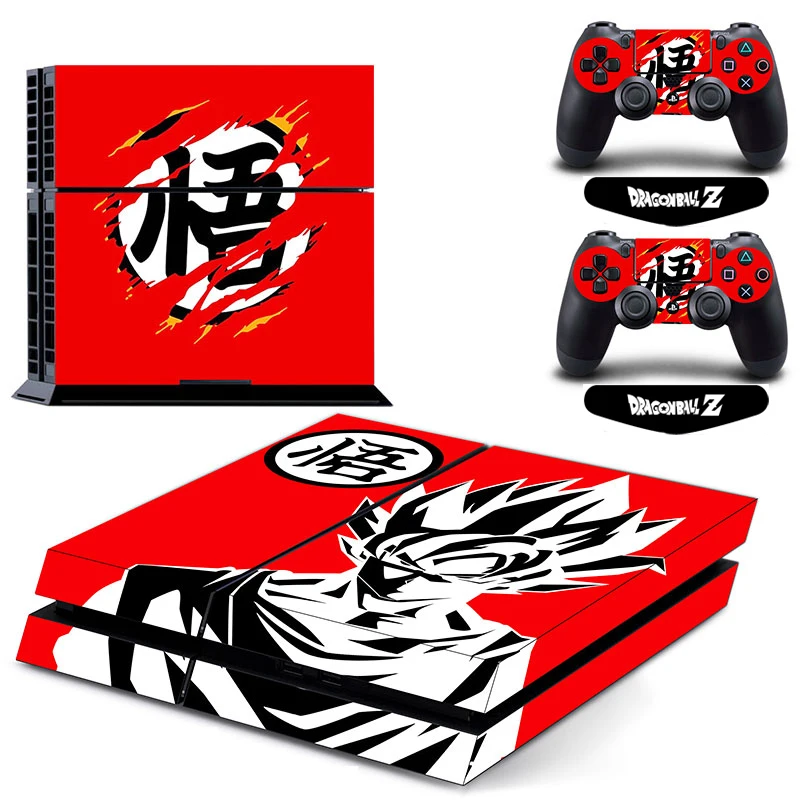 Виниловый чехол ARRKEO Dragon Ball Super Son Goku наклейка для PS4 Sony PlayStation 4 консоль и 2