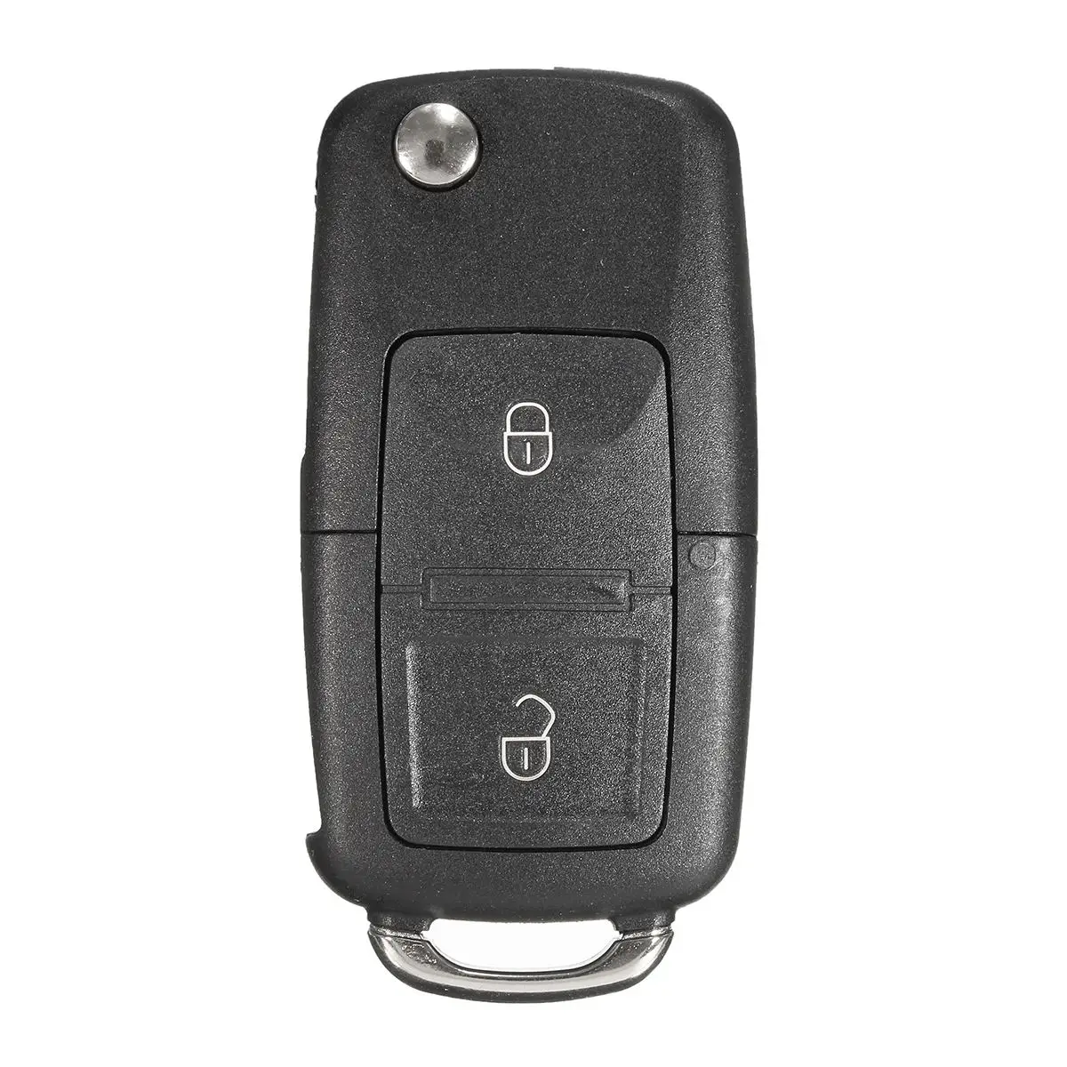 2 кнопки флип дистанционного Брелок чехол 433 МГц ID48 чипы для VW/Beetle/Bora/Golf/Passat/Polo/Transporter T5 1J0 959 753 AG