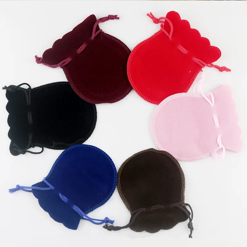 50 шт. фланелевая Подарочная сумка 7 Х9 см|jewelry bag|necklace baggift bag |