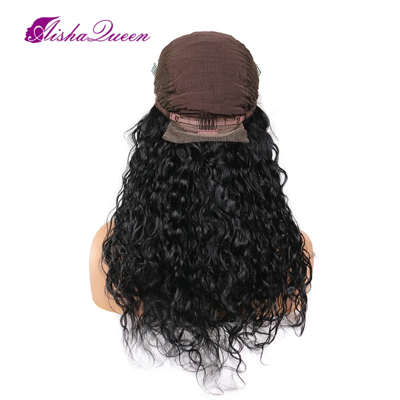 Brazilian Remy Glueless Lace Front Wig Human Hair Wigs Deep Curly Free Part For Black Women No Tangle | Шиньоны и парики