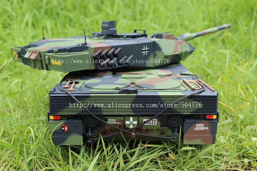 6,0 издание, инфракрасная боевая система, 1:16, немецкий леопард, 2A6, пульт дистанционного управления, боевой танк 3889-1 HL 2,4G Pro Edition, Радиоуправляемый танк