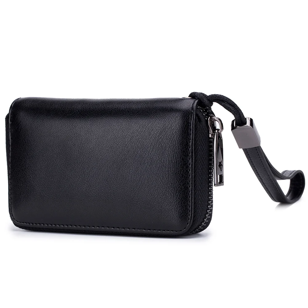 Модные женские туфли Key Holder бумажник кожаный мешок ключа смарт-кошельки Для мужчин случае Ежедневные клатчи для человека ключница дамы высокого Ёмкость