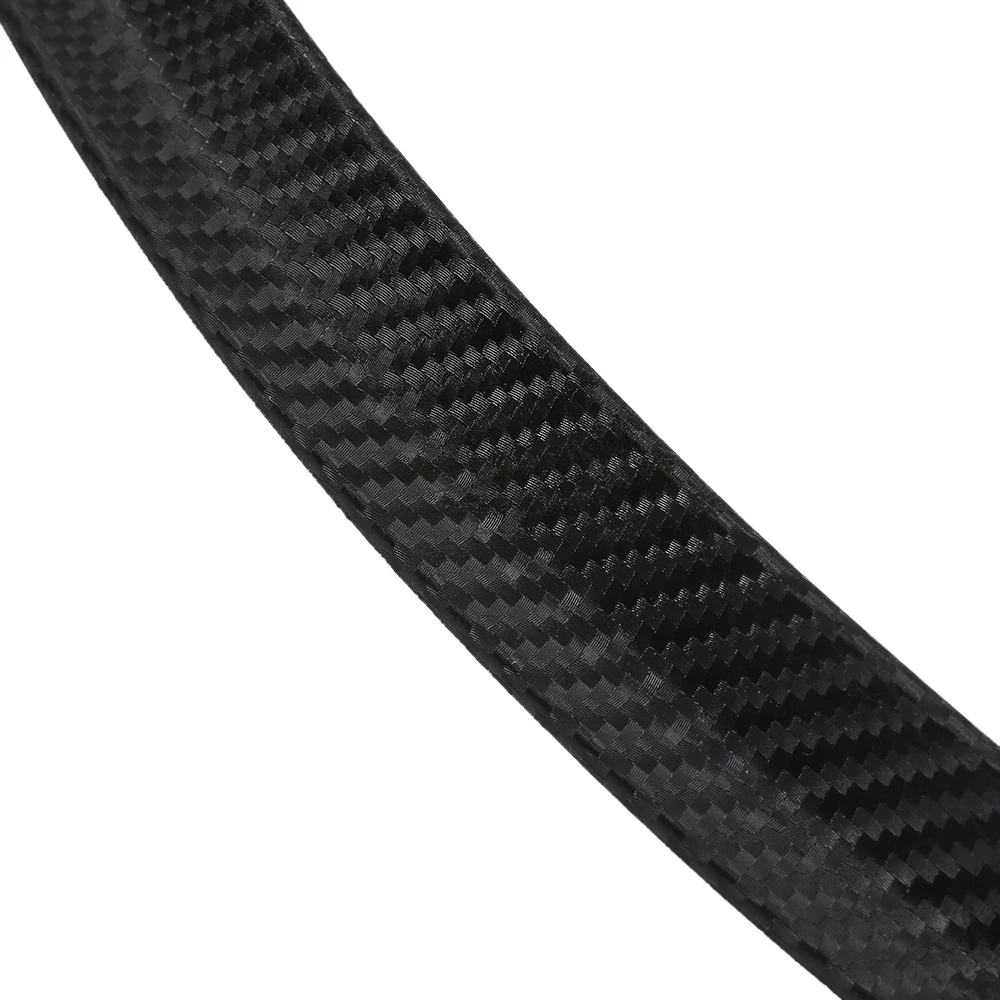 Universal 4PCS Carbon Fiber Car Wheel Eyebrow Arch Trim Lips Strip Fender Flare Protector Stripe Styling Mudguard | Автомобили и