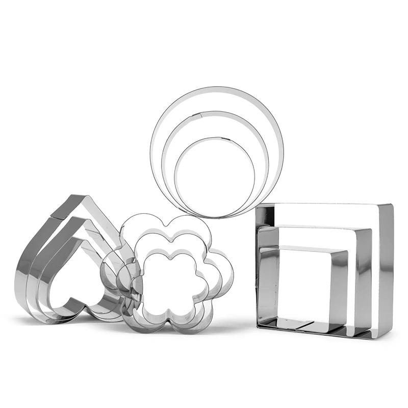 3 шт./компл. четыре формы для печенья резак инструменты украшения торта помадка