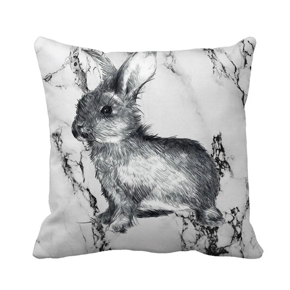 Пасхальный диван кровать с животным декором для дома подушка мраморной