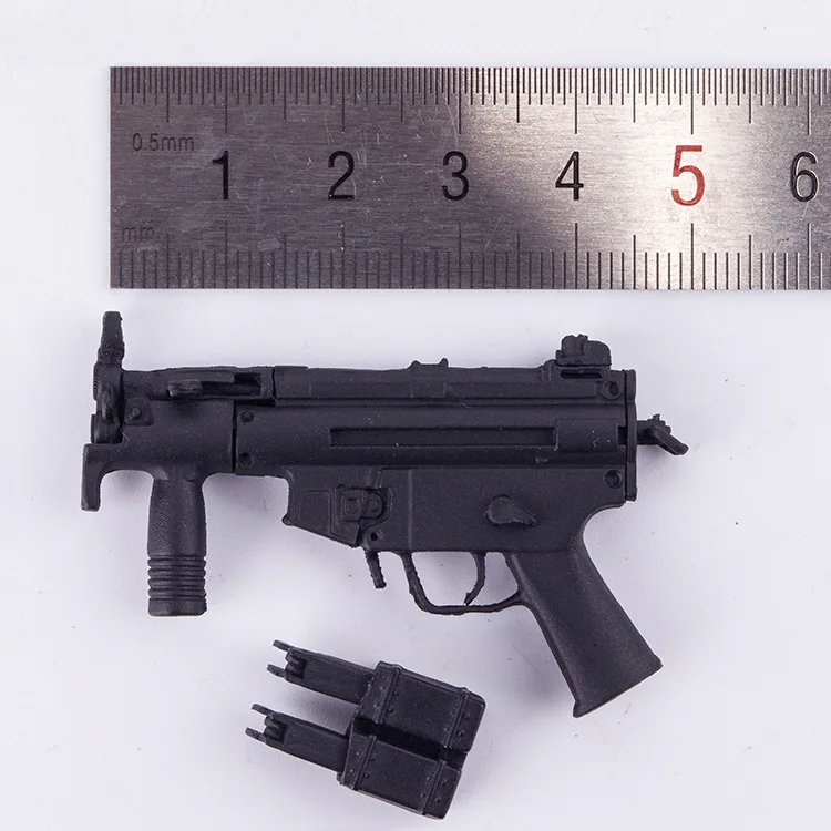 Масштаб 1/6 модель оружия аксессуары Современная Военная Миниатюрная MP5 Для