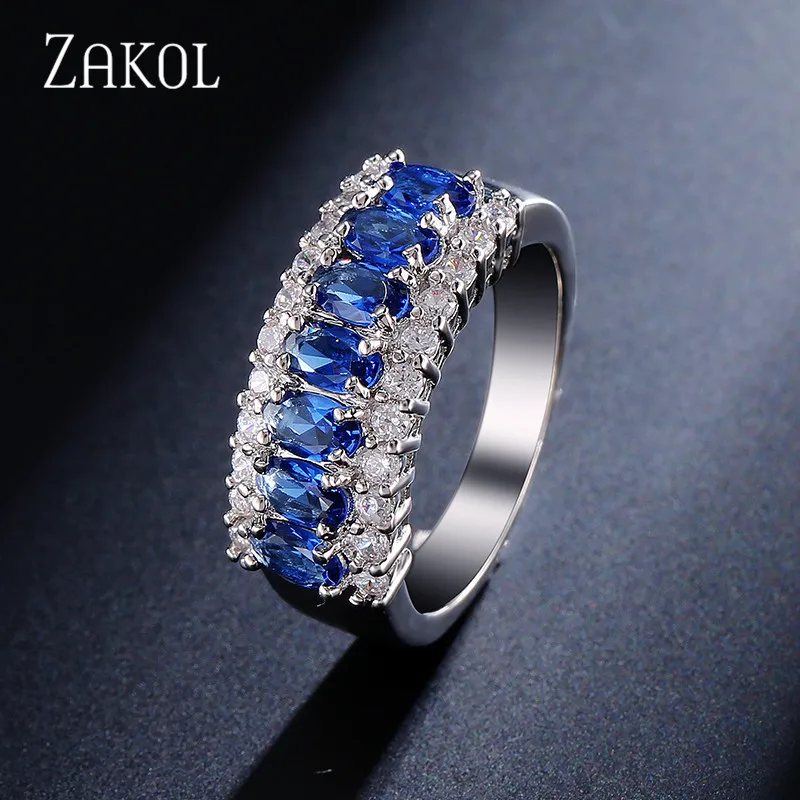 ZAKOL изысканный Для женщин Свадебные украшения Одежда высшего качества белый и