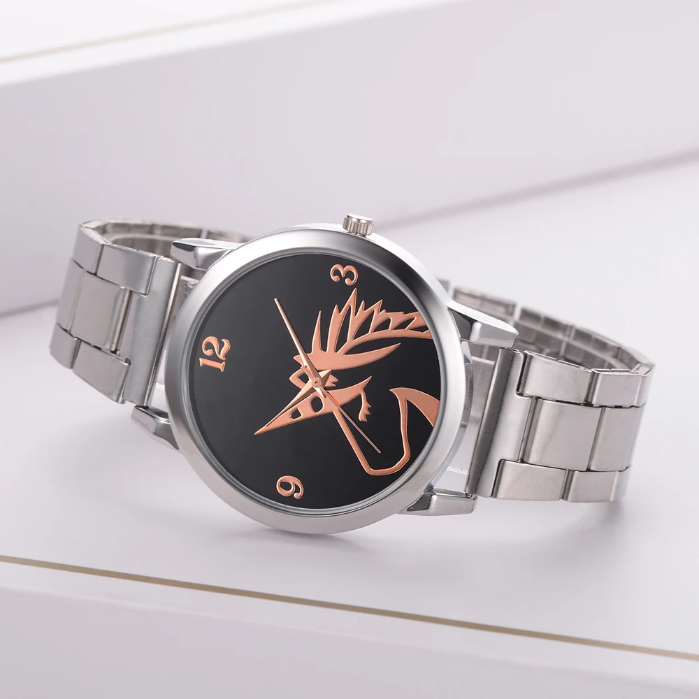 Top Style Watches Fashion Ladies Wristwatch Steel Stainless Band Brand 2019 Women Quartz Casual | Наручные часы