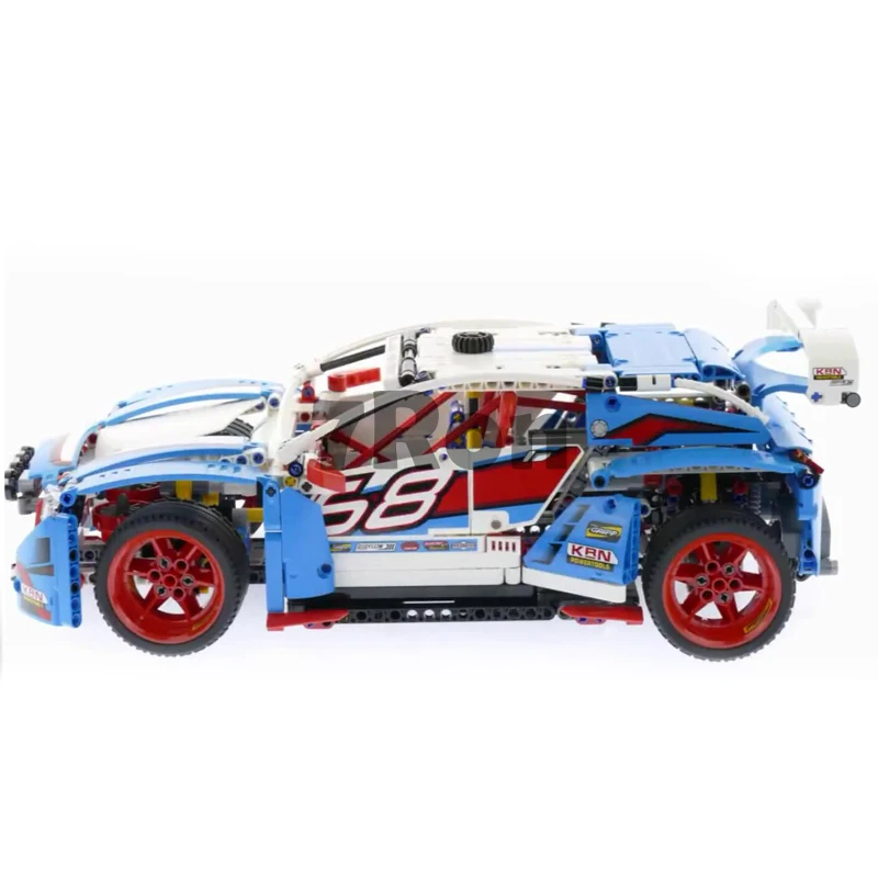 Совместимо с lego Technic ралли автомобиль 42077 модель строительные игрушки хобби 20077