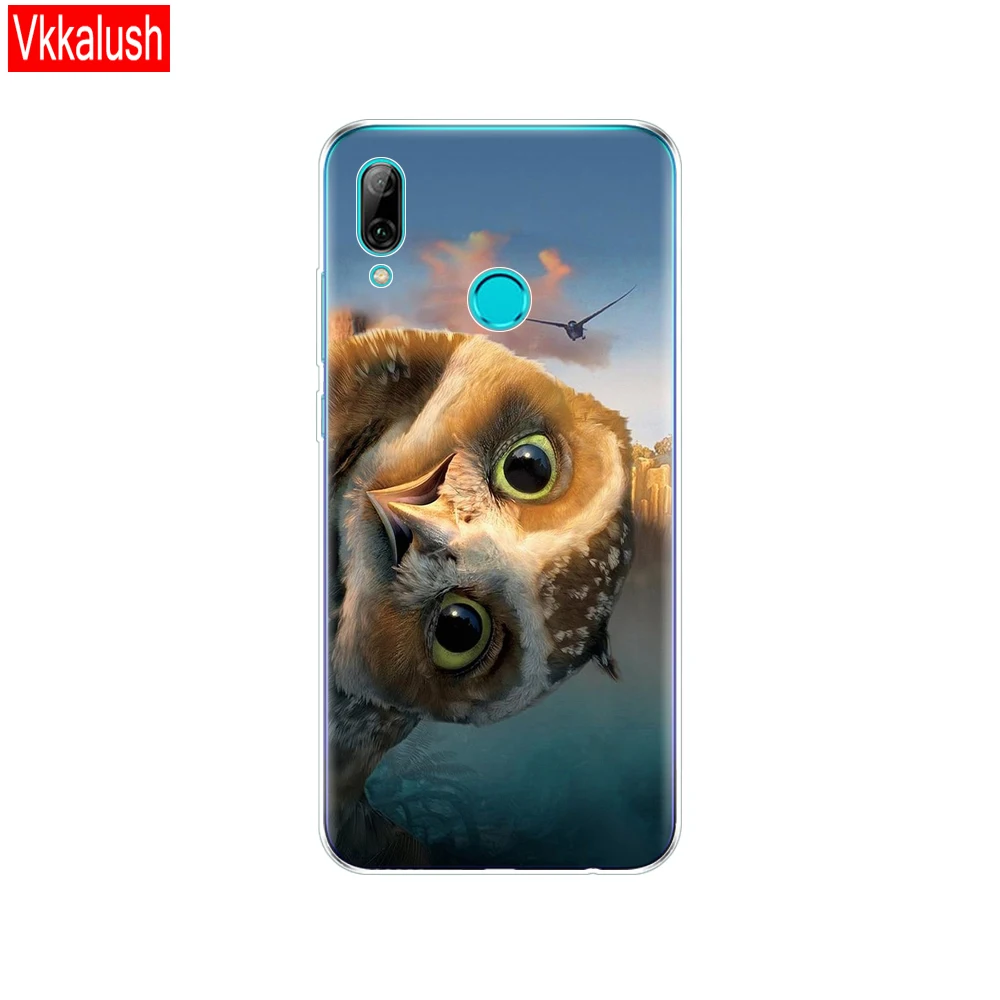 80196 Для huawei p Smart Чехлы Силиконовые Мягкие ТПУ задняя крышка собаки для huawei p Smart plus чехол huawei p smart Z бампер - Цвет: 80196