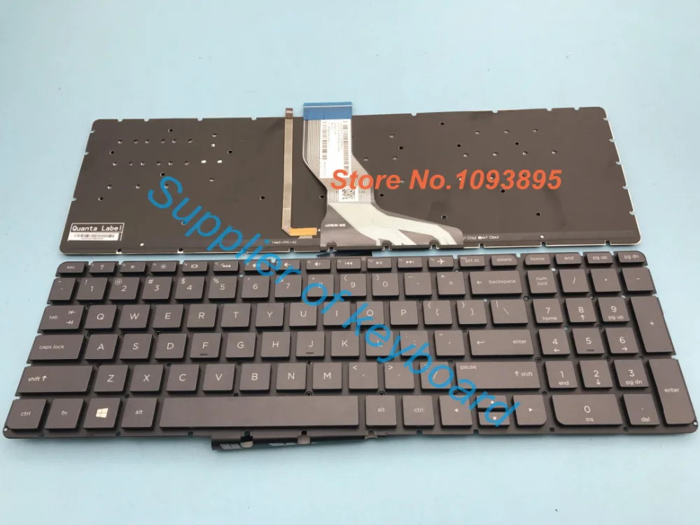 Новая английская клавиатура для HP Pavilion 15 ab ak bc 17 ab000 ab100 ab200 15z с черной