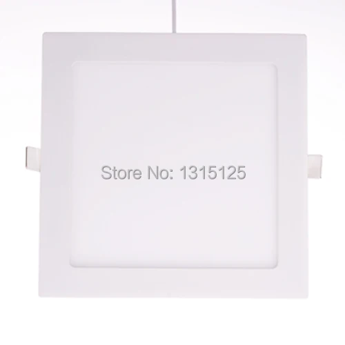 Светодиодный панельный светильник 20 Вт Квадратный светодиодный потолочный 1800