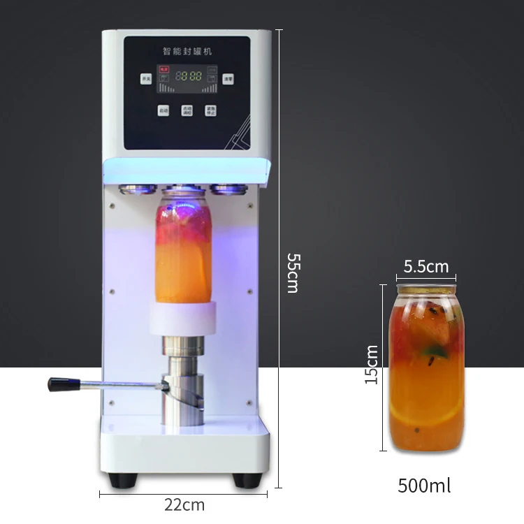 Can sealing machine with Smart panel 500ml 650ml bottle cup Beverage for milk tea coffee shop restaurant | Бытовая техника