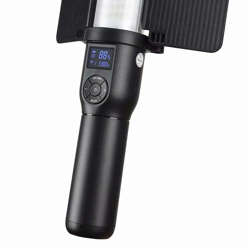 Godox LC500 Handle LED Light Stick 3300K-5600K Adjustable Built-in lithiunm Battery + Remote Control Lighting AC Power Charger |
