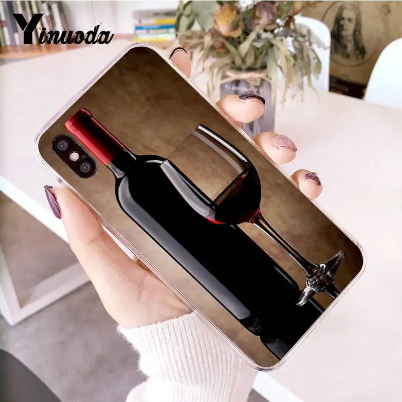 Чехол Yinuoda для iphone 7 6 X чехол с надписью keep calm and drink a bear wine Роскошный телефона iPhone 6s