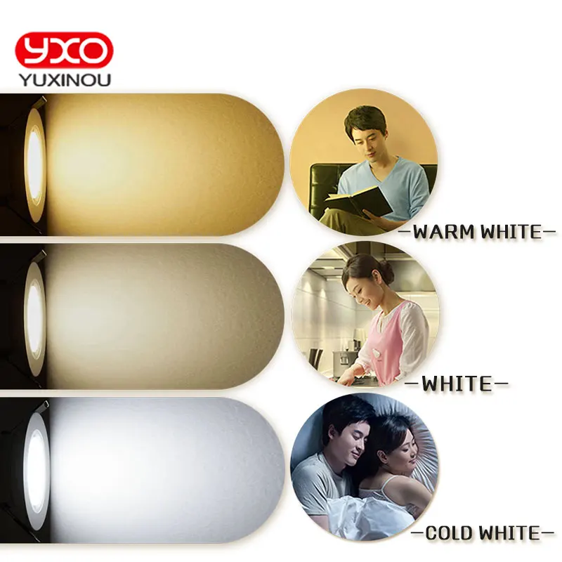 Hot Sale 5W 7W 9W Waterproof LED Downlight Dimmable Warm White Cold 3 Color Recessed Lamp Spot Light AC85-265V | Лампы и освещение