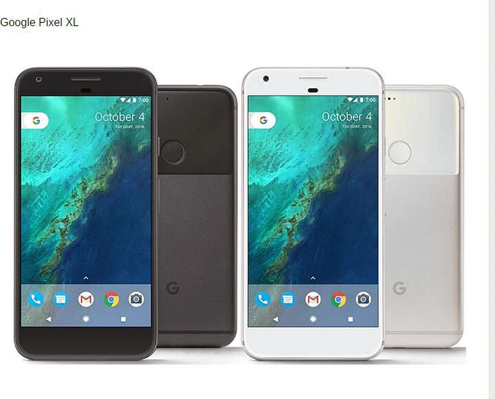Смартфон с 5 дюймовым дисплеем четырёхъядерным процессором Google Pixel XL ОЗУ 4 Гб ПЗУ 32