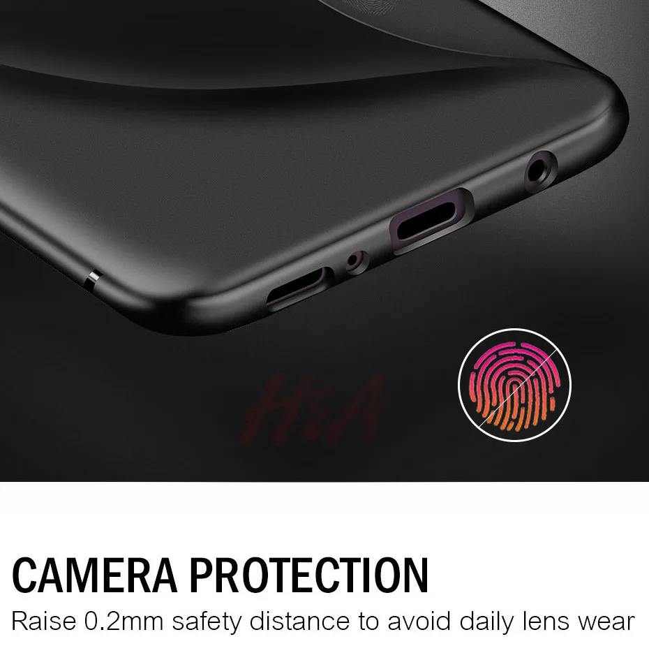 Ультра тонкий Матовая силиконовая крышка чехол для samsung Galaxy S10 S10E S7 край S8 S9 плюс A6 A8 J4 J6 A5 плюс Note 8 9 мягкий чехол