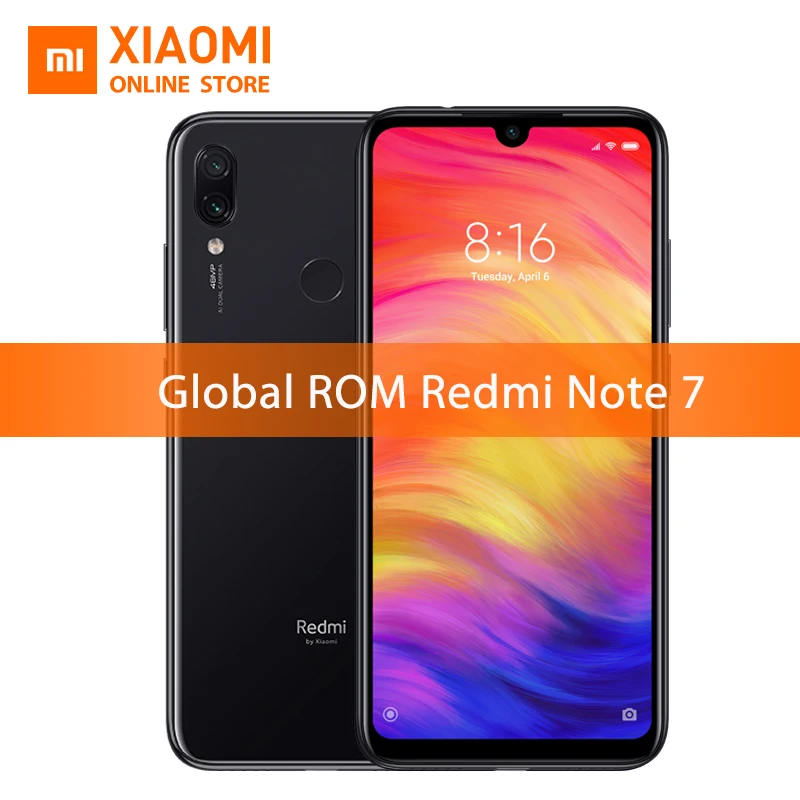 Глобальный Встроенная память Xiaomi Redmi Note 7 3 GB 32 Snapdragon 660 мобильный телефон Octa Core 4000