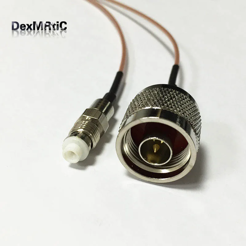 НОВЫЙ N Штекерный переключатель FME гнездовой разъем RF коаксиальный кабель RG178
