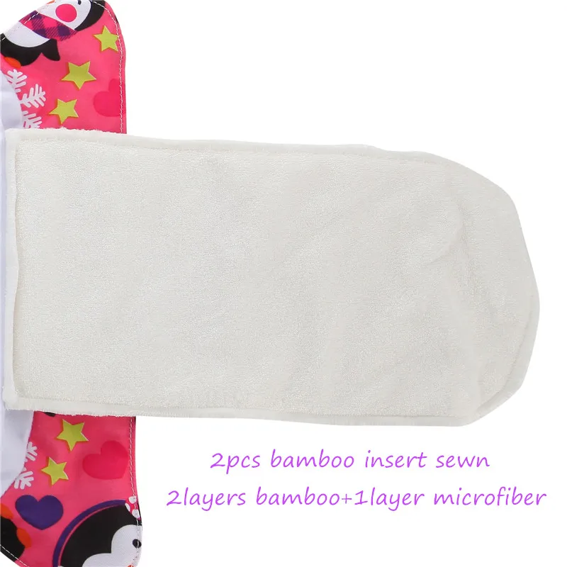 Многоразовые детские подгузники с бамбуковой вставкой на 3 15 кг|cloth diaper|bamboo diaperbaby