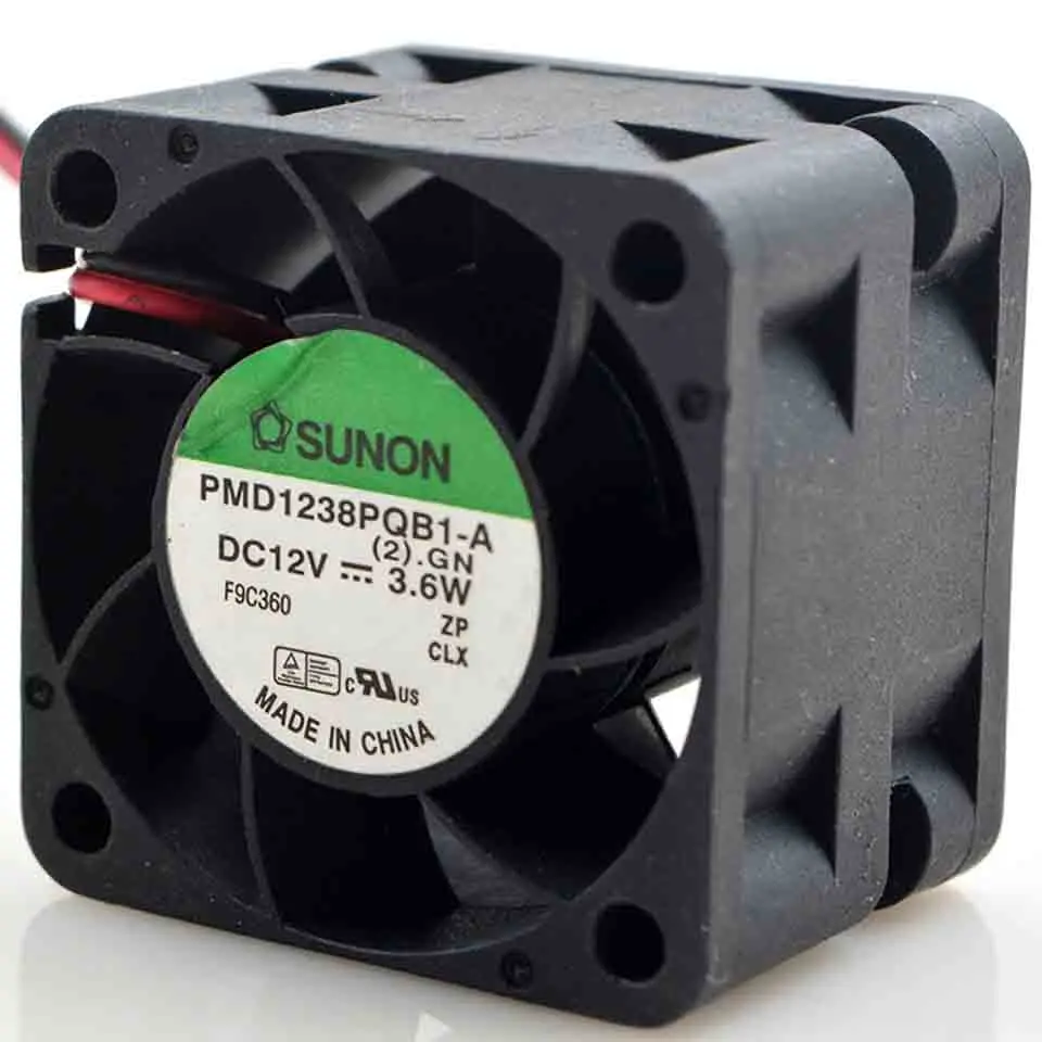 PMD1238PQB1 A DC 12V 3 6 W 4028 40*40*28mm 40mm 13000RPM 2 провода Компьютер Вентилятор охлаждения осевой