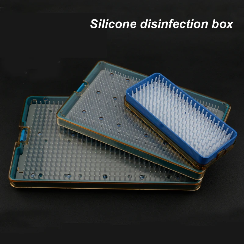 Shiqiang silicone disinfection box ophthalmic microsurgery surgery high temperature autoclave imported silicone pad
