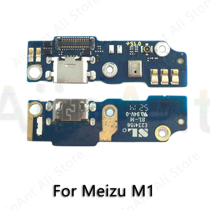 M1 Оригинальная зарядная плата PCB Flex для Meizu M1 M2 M3 M3s M5 M5s M6 Note Mini U10 U20 USB порт разъем док-станция для зарядки гибкий кабель - Цвет: M1