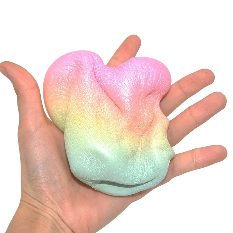 2018 Новая модель 10 см Радуга Apple крем Ароматические Squishies Шарм замедлить рост Squeeze