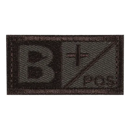 2 Военная тактика типы крови вышитые ПВХ Крюк& Петля Або поз. Нег. Патч медицинская повязка для одежды кепки мешок - Цвет: 2